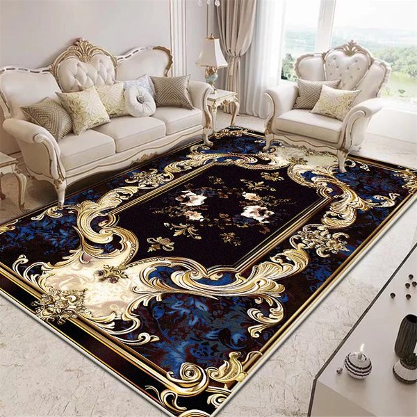 Alfombra Lujosa Preciosa TamañO Grande DecoracióN SalóN ÁRea Mesa De Centro Alfombra Antideslizante Para Suelo Dormitorio Vestidor Alfombras De Entrada 180*280Cm-image