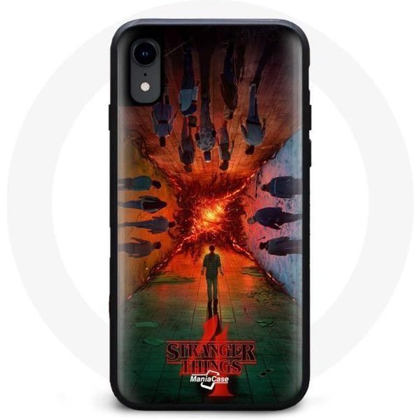 Funda Para Iphone XR Stranger Things Temporada 4 PóSter Tripulaciones De La Nueva TeoríA-image