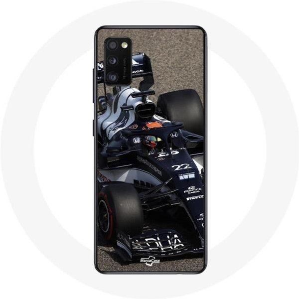 Funda - FóRmula 1 - Samsung Galaxy A41 - Yuki Tsunoda - Flexible - Azul Azul-image