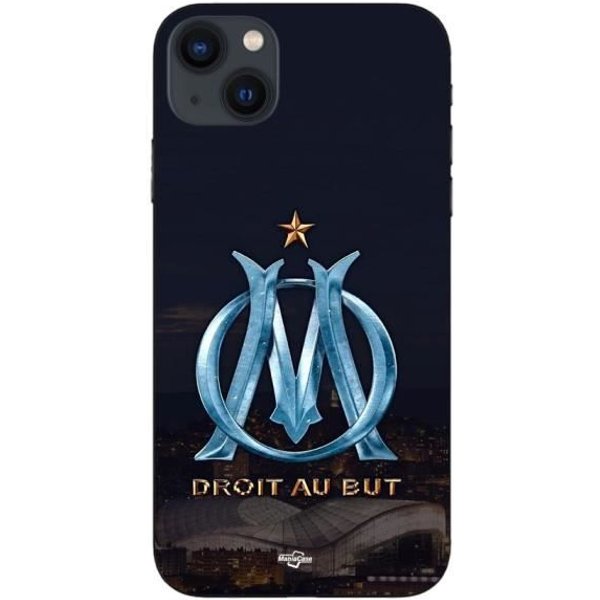 Coque Maniacase Pour Pouriphone 15 OM Logo Bleu Et DoréE Stade Negro-image