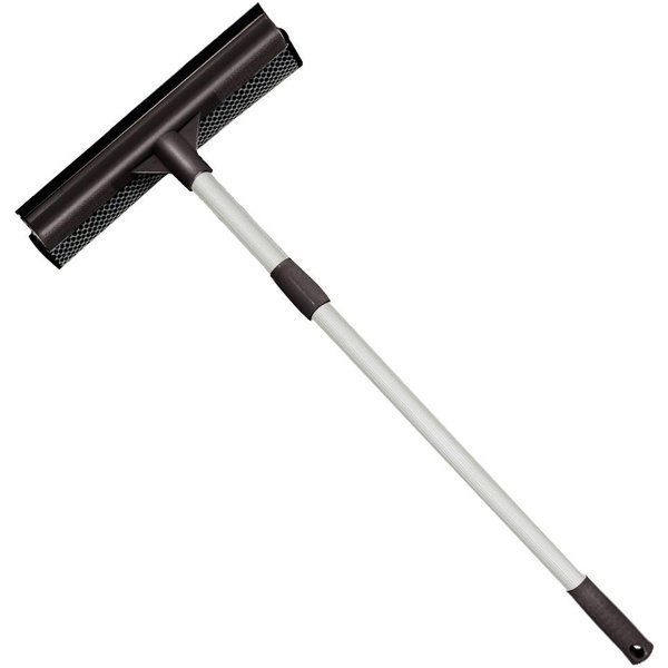 Herramienta Limpiacristales Limpiador De Ventanas De Doble Cara Escobilla De Goma Para Limpieza De BañO Rascadores Cepillo Para Lavado De Ventanas De Coche Limpiacristales Blanco-image