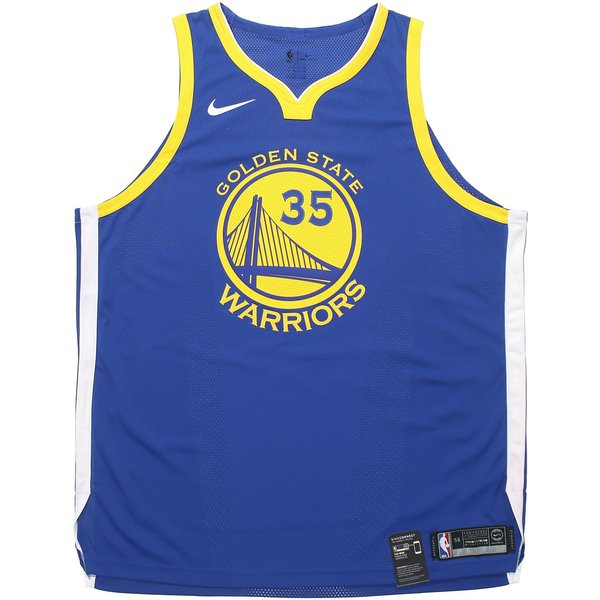 Camiseta De Baloncesto AutéNtica Nike NBA Kevin Durant EdicióN Icono Hombre Tops Azul SeñAl 863022-496 M Blue-image