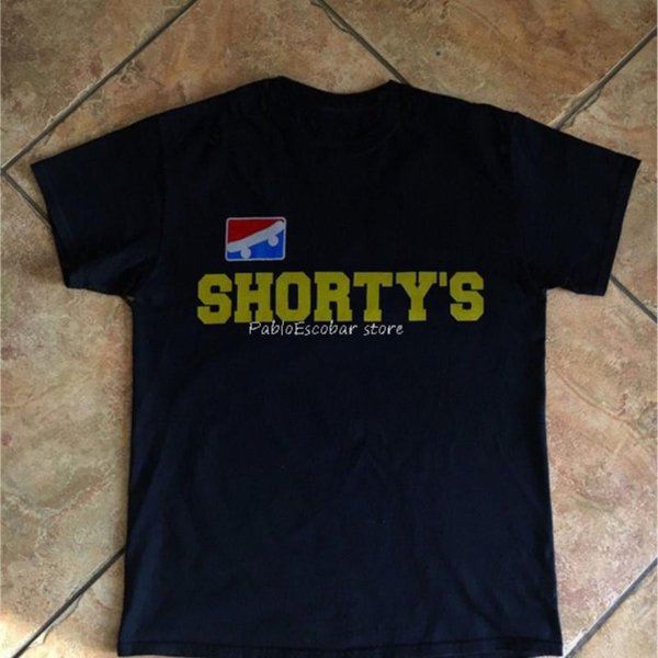 Shortys Deskorolka Koszulka Vintage MęSka 90S Marka Skate BawełNiana Koszulka MęSka Letnia Koszulka Rozmiar Euro 4XL Brown-image