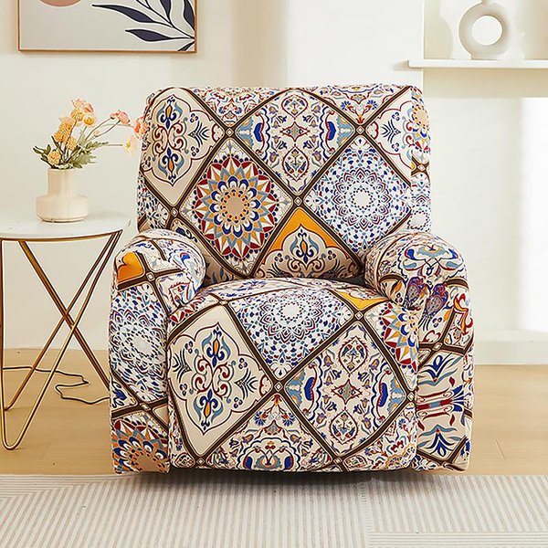 Fundas EláSticas Para SillóN Reclinable Funda Para Sofá Fundas Para Silla Protector De Muebles Funda Para SillóN Reclinable Para SillóN Reclinable Mecedora 1 Seater-image