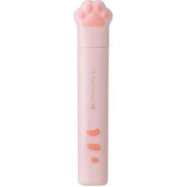 ŚLiczne Wielofunkcyjne NożYczki RęCzne Ze Stali Nierdzewnej Mini PrzenośNe Kawaii Cat Paw Art NożYczki Szkolne ArtykułY Papiernicze Nowość RóżOwy-image