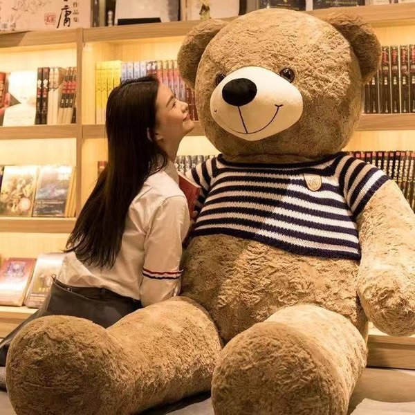 MuñEco De Peluche Oso Grande MuñEca Extra Grande Regalo De CumpleañOs Para NiñAs Oso De Abrazo Oso De Peluche Panda Full Length 1.8M-image