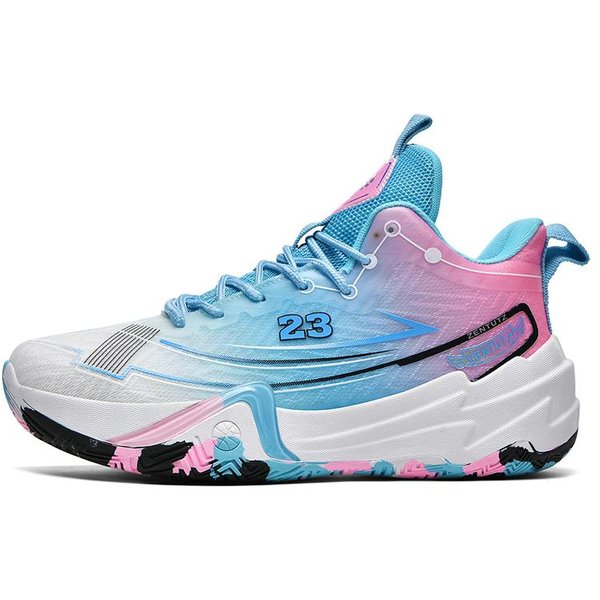 Zapatillas De Baloncesto Para Hombre, Transpirables, Con AmortiguacióN, Antideslizantes, Para Correr, Entrenamiento En Gimnasio, Deportivas Para Mujer 45 Gray-image
