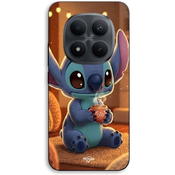 Funda De TeléFono - Maniacase - Xiaomi Redmi Note 15 Pro Plus 5G - Silicona TPU - Stitch Lindo - Color Café-image