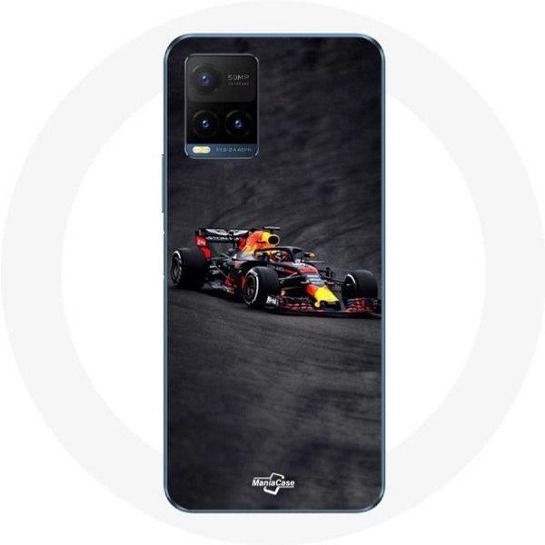 Funda - Maniacase - Vivo Y21S 2021 / Y21 2021 - FóRmula 1 - Max Verstappen - Flexible Negro-image