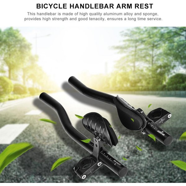 Clip De Reposabrazos Para Manillar De Bicicleta De AleacióN De Aluminio Para Bicicletas De MontañA Y Carretera-image