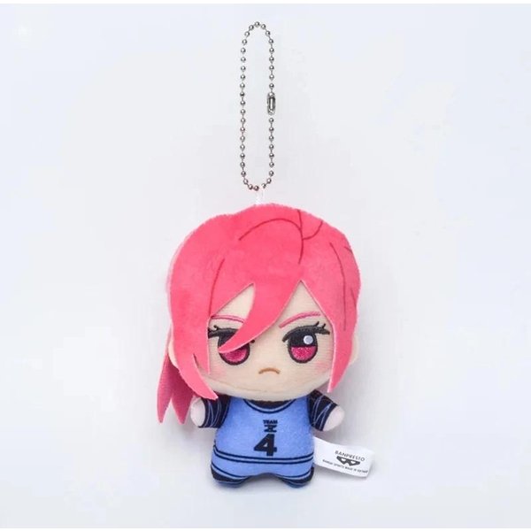 10Cm Nuevo Colgante Llavero Peluche Blue Lock Yoichi Isagi Nagi Seishiro Mikage Reo Rin Itoshi Itoshi Sae MuñEco Juguete Regalo Duradero Pink-image