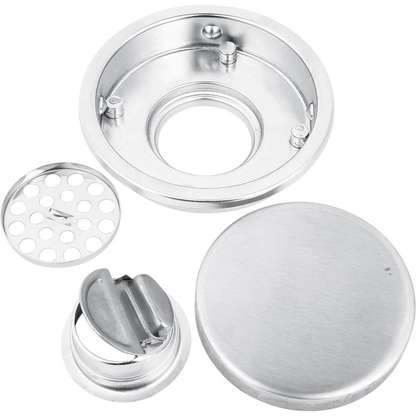 DesagüE De Piso Redondo De Acero Inoxidable Resistente A Olores Para Uso En BañO De Casa, Cocina, BalcóN-image