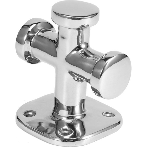 Bita De Amarre Marina Simple Cruzada Acero Inoxidable 316 62X63X83Mm Herraje De Cubierta Para Barco-image