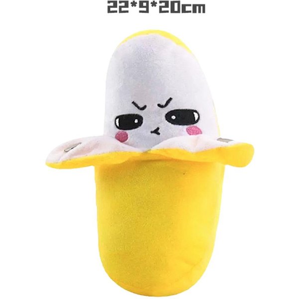 MuñEco De Peluche Interactivo Creativo Peculiar De Ritmo Musical Para Padres E Hijos Juguete De InduccióN De Fruta PláTano Cultivar La Capacidad De PercepcióN Musical-image