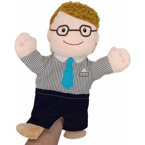 MuñEco De Peluche Suave Para Familia Dulce, MuñEco De Peluche Para Papá, Mamá, Hermano, Hermana, Cosplay, Juguetes Educativos, Marioneta De Dedo De Mano Kawaii-image