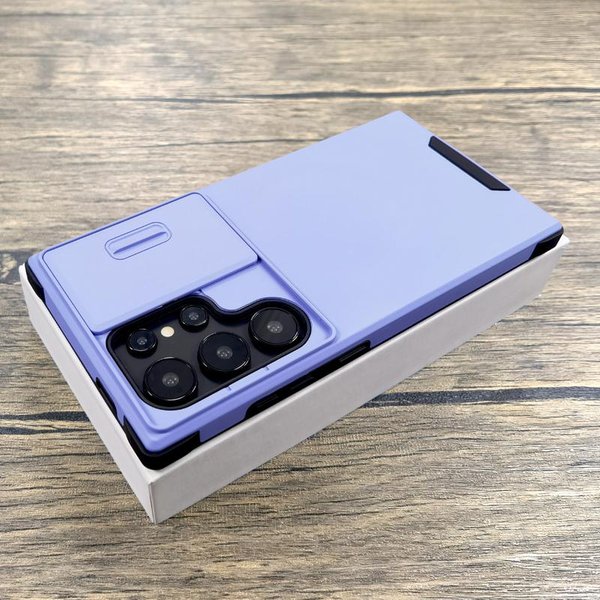 Etui Z Przesuwaną OsłOną Aparatu Na Telefon Samsung S26 Ultra S24 Plus S23 S22 S21 S20 S25 FE S25 Ultra Note 20 Odporne Na WstrząSy Pancerne Etui Ochronne Galaxy S23 Ultra-image