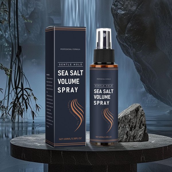Morski Spray DodająCy ObjęTośCi Do WłOsóW 100ML Spray Do Stylizacji WłOsóW OdśWieżAjąCy Naturalny Gruby I Fryzury Dla MężCzyzn I Kobiet ,1 Szt., One Size BiałY-image