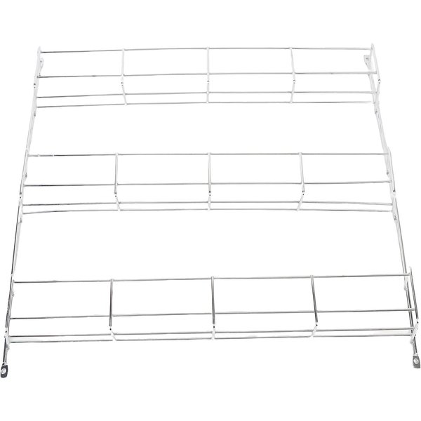 Estante De Especias Montado En La Pared Organizador De Tarros De Especias De Hierro Estante De Almacenamiento Montado En La Pared Para Armario De Cocina Puerta De Despensa Type 1 White-image