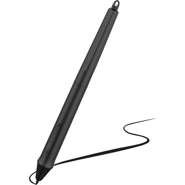 LáPiz óPtico Sin BateríA W500 Con 8192 Niveles De PresióN Y 2 Teclas Personalizables Compatible Con Huion Negro-image