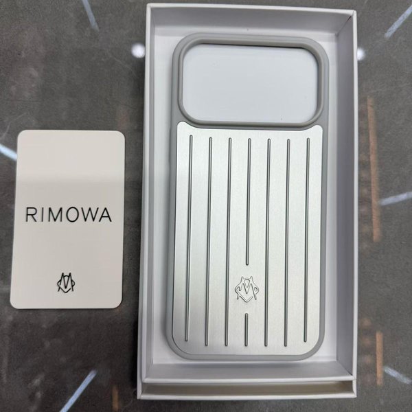 Oryginalne Etui Na Telefon W Stylu Walizki Rimowa Dla Iphone 17 Pro Max/16 Pro Max/15/14 Iphone 16 Pro Max-image