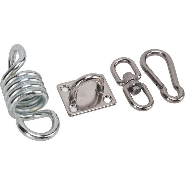 Colgadores De Columpio De Alta Resistencia Kit De Colgado De Columpio De Acero Inoxidable Juego De Montaje Para Silla Colgante De Hamaca Para Techo Porche-image