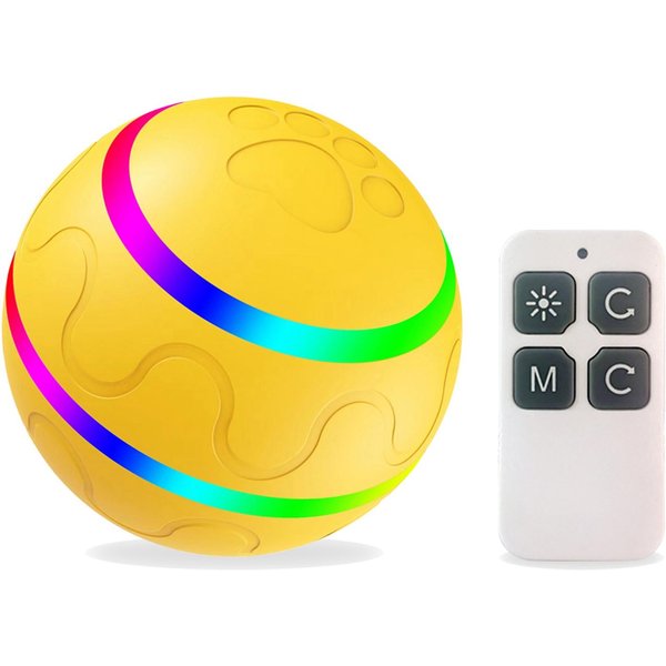 Juguetes Interactivos De Pelota Para Perros Pelota Rodante Activa Para Perros De Interior Pelota Saltarina Juguete Rompecabezas Para Mascotas-image