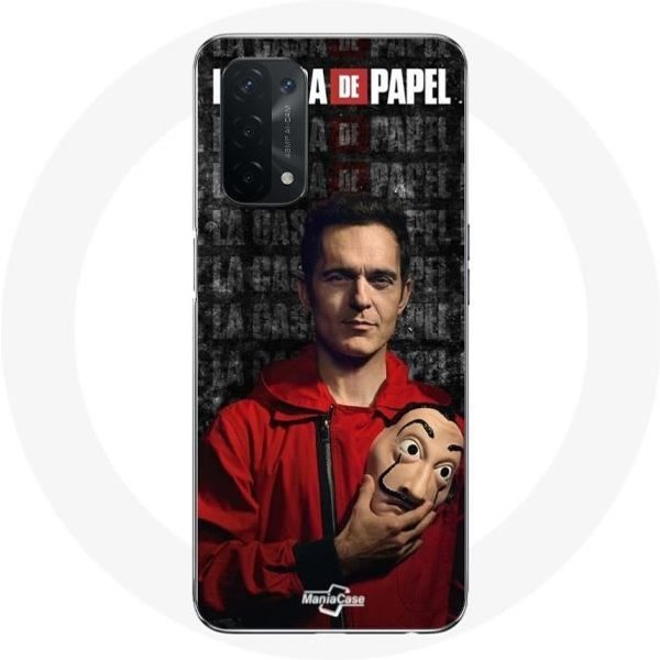 Funda Para Oppo A74 5G - Maniacase - La Casa De Papel Berlin - Flexible - SintéTica - Mixta-image