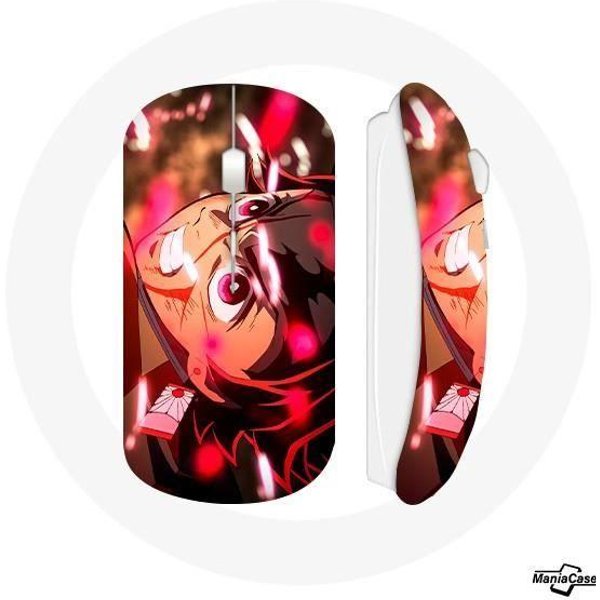 Souris Sans Fil Tanjiro Kimetsu No Yaiba Angry-image