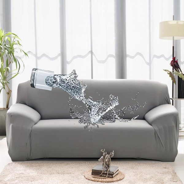 Funda Impermeable Para Sofá, Funda Doble Impermeable Para Sofá, Funda EláStica Para Sofá, Protector De Muebles A Prueba De Fugas Para NiñOs, Mascotas 1-Seater (90-140Cm)-image