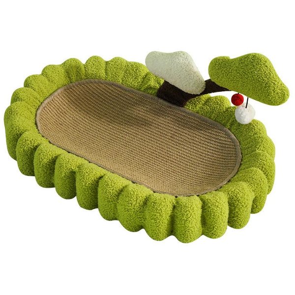 Rascador Para Gatos Money Tree, Tapete Para Rascar Para Gatos, Resistente Al Desgaste Y A Los ArañAzos, Rascador Para Gatos, Poste Para Rascar Para Gatos, Juguete Para Gatos, Suministros Para Mascotas 65*42*30-image
