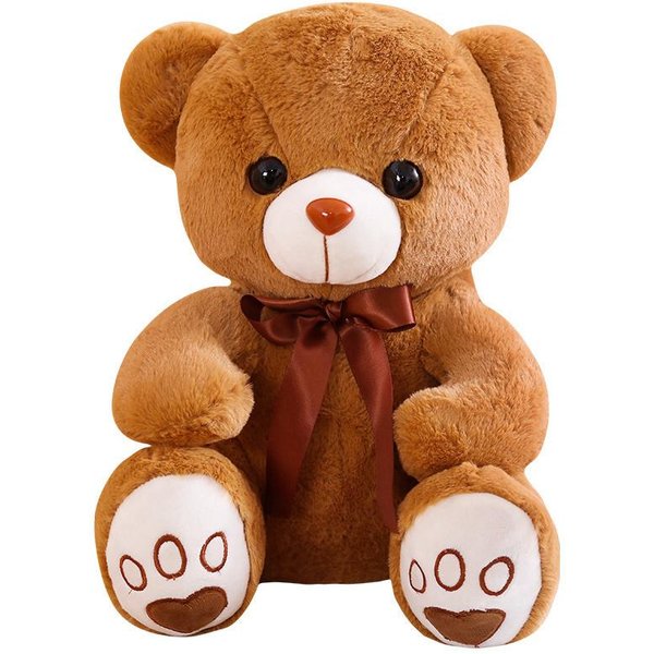 Bonito Oso De Peluche De Dibujos Animados De Alta Calidad, Juguetes De Peluche, Animales De Peluche, MuñEco De Oso Encantador, Regalo De CumpleañOs Para NiñOs 35Cm-image