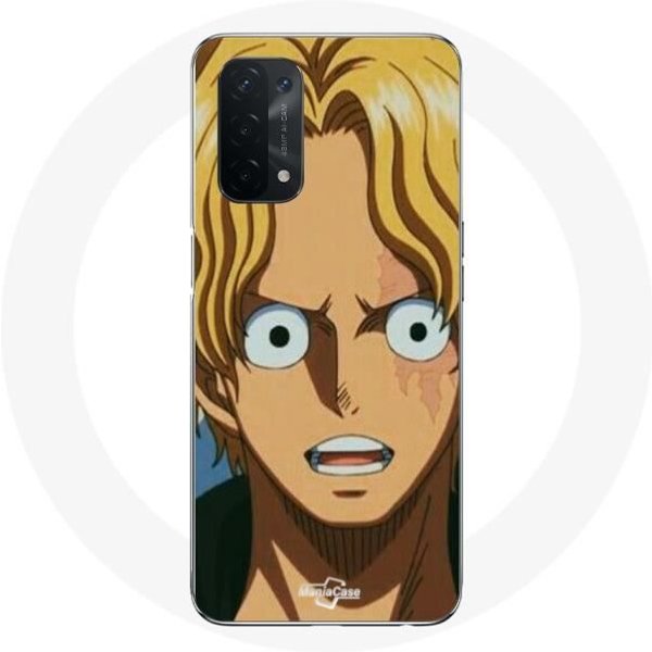 Funda - Maniacase - Oppo A74 5G - Negra - Anime One Piece - Flexible Negro-image