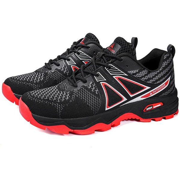 Zapatos De Senderismo Para Hombre Talla Grande Resistentes Al Desgaste Para Exteriores Con Cordones Zapatillas Deportivas De Suela Gruesa Con Cordones Modernas Nuevas Casuales Para Hombre 39-image