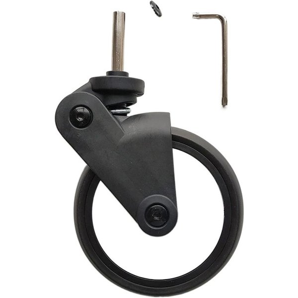 Akcesoria Do WóZka KołA Do WóZka Klips Typ ŚRubowy Opona PU OsłOna Boczna Oś KołA Akcesoria Front Wheel Set-image