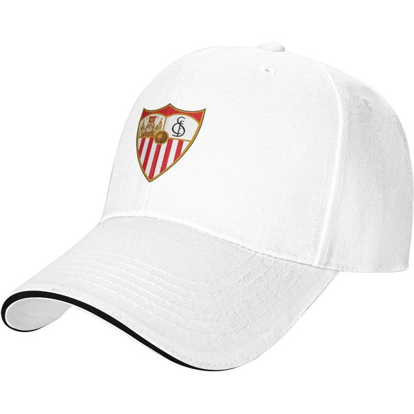 Gorra De BéIsbol Sevilla Club Sun Moda De Verano Gorra Trucker Para Hombres Mujeres Tenis Skate Gorras De BéIsbol One Size White-image