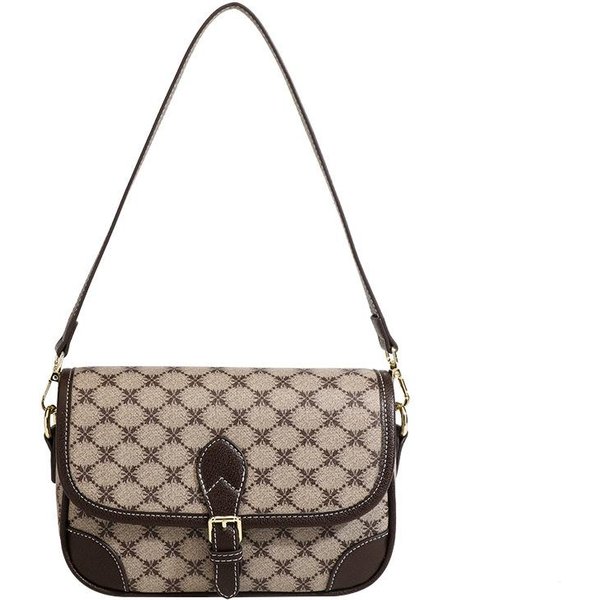 Bolso Baguette De Calidad De Lujo Ligero Para Mujer, Bolso VersáTil De Axila, Bolso Bandolera De Hombro ÚNico A La Moda, Bolso Cuadrado PequeñO Casual Gray-image