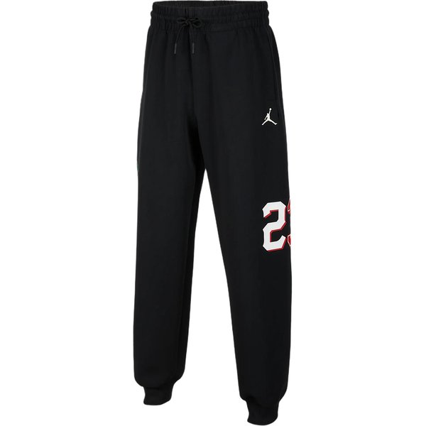 Pantalones Deportivos De Punto Jordan Court Of Legends Casual Simple CordóN CóNicos NiñOs Parte Inferior Negro II0270-010 L Black-image
