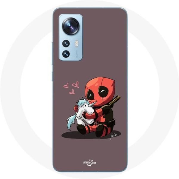 Coque Pour Xiaomi Mi 12 / 12X Deadpool Unicorn Licorne-image