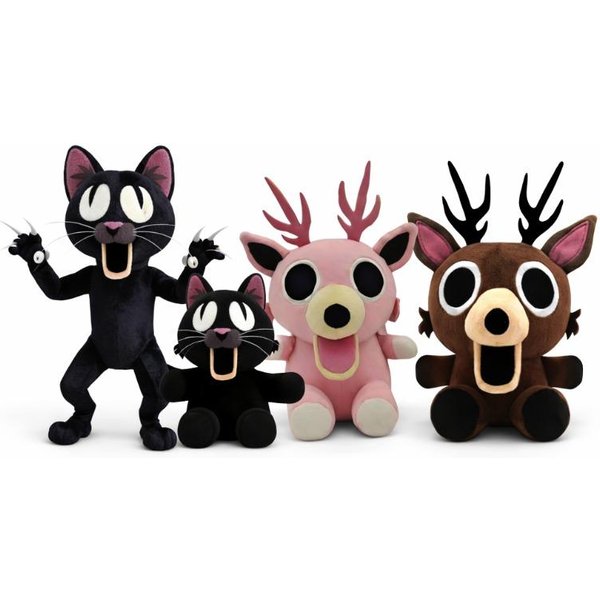 Nowy Produkt 99 Nocy W Lesie Pluszowa Zabawka Urocza KreskóWka Anime Pluszowa Lalka MięKka Wypchana Kolekcjonerska Prezent Urodzinowy Dla Dzieci-image