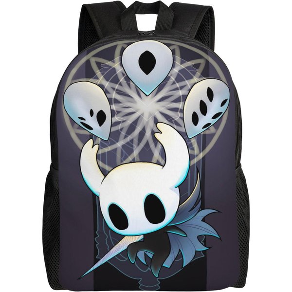 Mochila De Videojuego Hollow Knight Estudiante Unisex PoliéSter Mochilas De Camping Estampado Kawaii Bolsas Escolares Rucksack As Picture-image