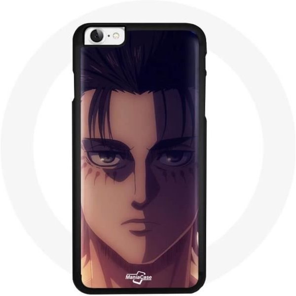 Funda - Maniacase - Iphone 7 - Negro - Ataque A Los Titanes - Flexible HD Negro-image