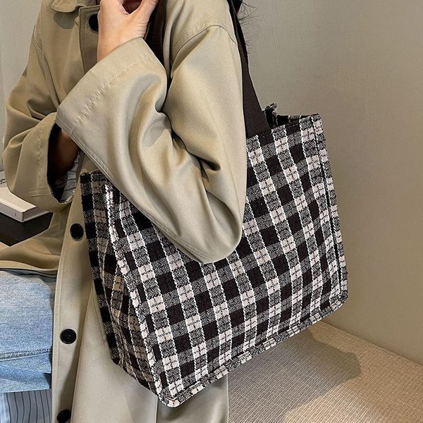 Bolso Tote De Nicho De Alta Gama Para Mujeres Nueva Moda Bolso De Hombro Para Madre Para Mujeres Ins Estudiantes Universitarias Bolso De Clase-image