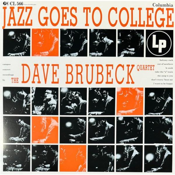 Disco De Vinilo Dave Brubeck Quartet - Jazz Goes To College MOVLP1520 Music On Vinyl 2024 Europa Jazz Orange-image