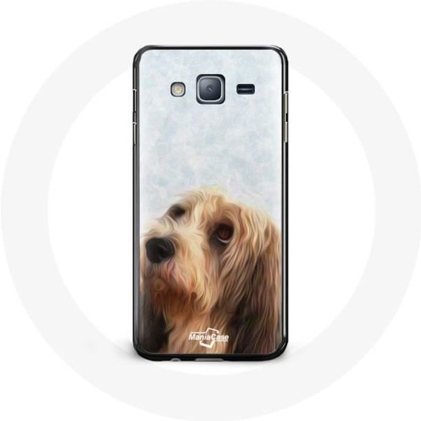 Funda - Petit Basset Griffon VendéEn - Samsung Galaxy J5 - Flexible - Negra - ProteccióN-image