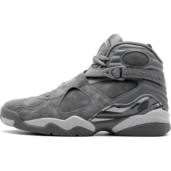 Jordan 8 Retro Cool Grey 305381-014 42 Black-image