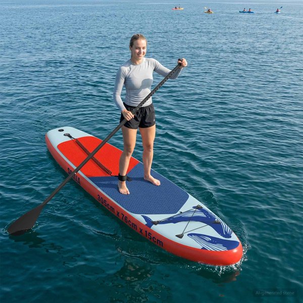 Nadmuchiwana Deska SUP Scylla 305 X 76 X 15 Cm Niebieska-image