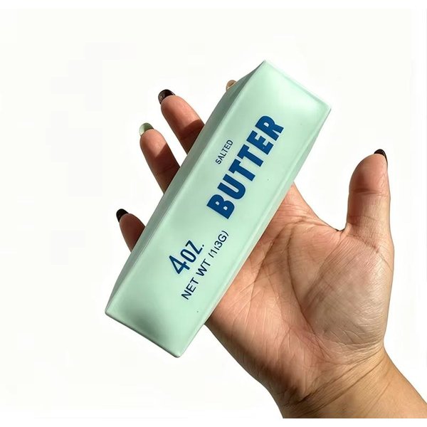 Kreatywna Kostka MasłA Squishy Fidget Toy Klocki WypełNienie Bez Odbicia Zabawka Do śCiskania Sensoryczna Zabawka Fidget Dla DorosłYch Ulgą W Stresie White-image