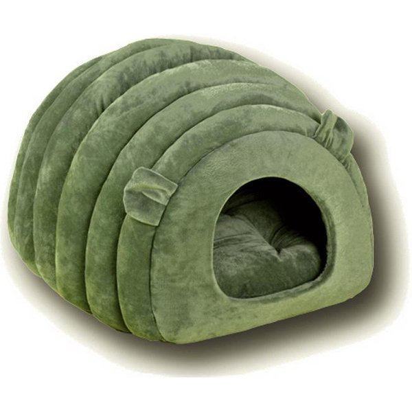 CáLido Y CóModo Nido Para Gato Y Perro Mascota DecoracióN Para El Hogar OtoñO E Invierno Cama Para Gato Semicerrada Alta Belleza Nido Para Mascota 40X35X35Cm-image