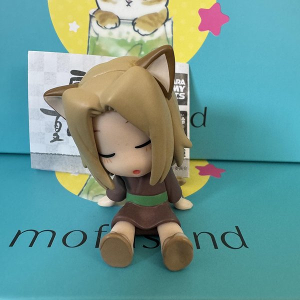 Libro De Amigos De Natsume Hombro Con Hombro Gashapon Natsume Takashi Nyanko Sensei Figura De AccióN Modelo Juguetes De Alta Calidad-image