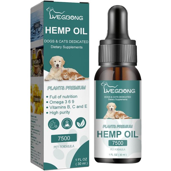 Aceite Esencial Para Mascotas, Aceite De Masaje Natural Para Perros Y Gatos, Cuidado Corporal, Tratamiento De Aseo, Aceite TerapéUtico Hidratante. 30Ml-image